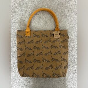 Danica Studio Paper Fierce Tiger Papercraft Tote Bag